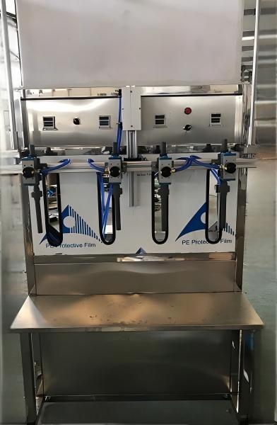 4頭半自動(dòng)橄欖油灌裝機(jī)